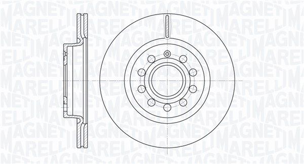 MAGNETI MARELLI stabdžių diskas 361302040152